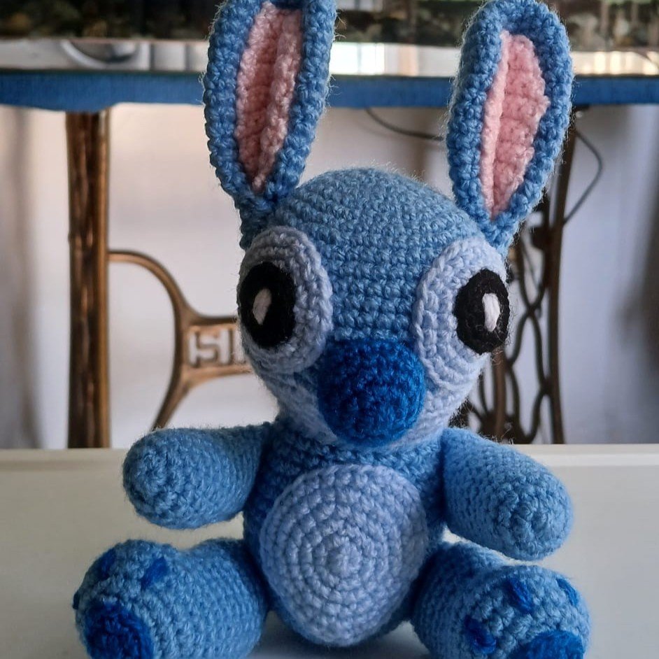 Amigurumi Stitch Azul