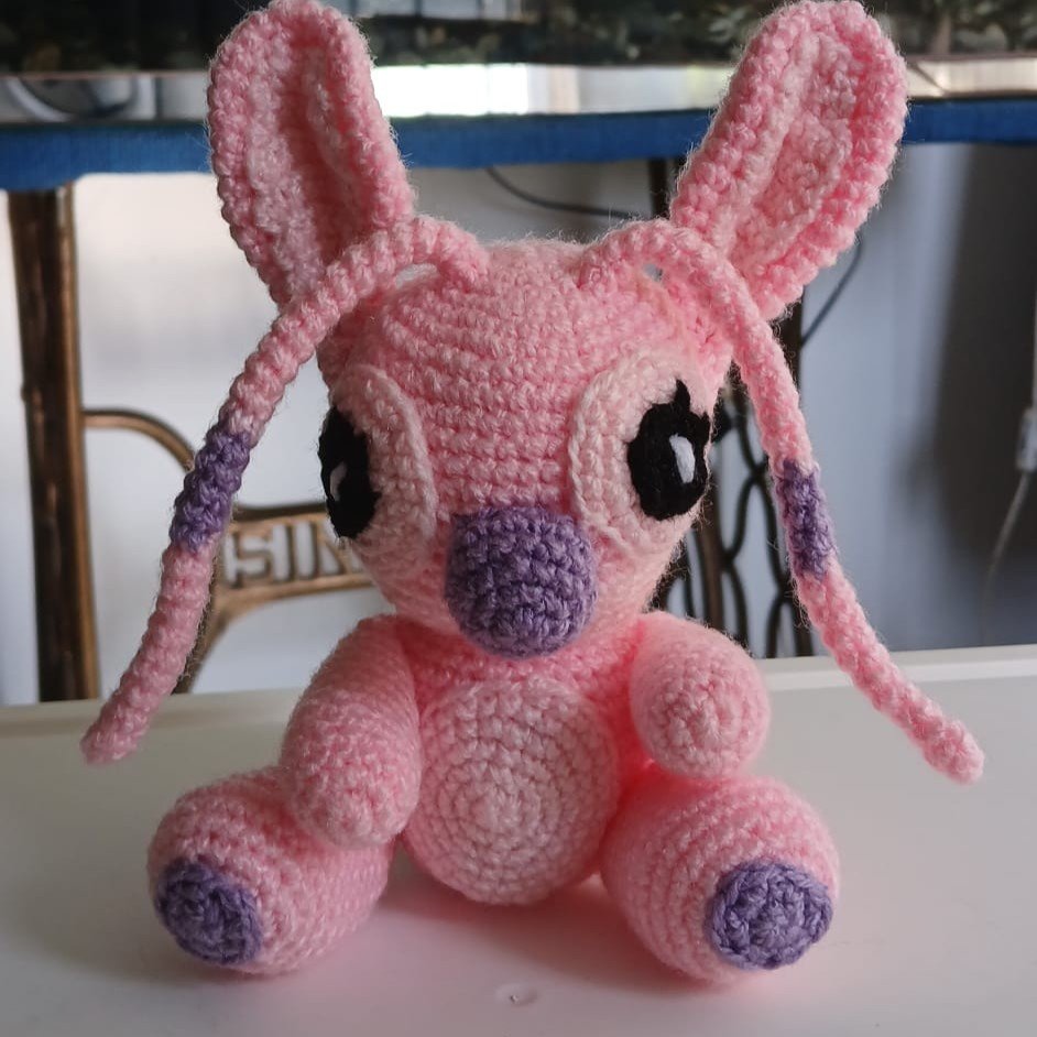 Amigurumi Ángel Rosa